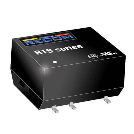R1S-3.309/P DC/DC CONV 1W 3.3VDC 9VDC 111mA SMD5P - 1
