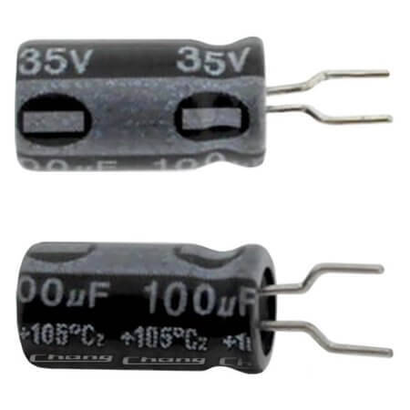 R1VKM101MF25060011 CAP.EL.100uF 35V 6x11 5MM 105C TB CHANG - 1