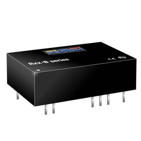 R24-100B DC/DC CONV 5W 24VDC 105VDC 50mA DIP24 - 1