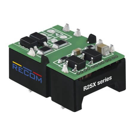 R2SX-1205/H-R DC/DC CONV 2W 12VDC 5VDC 400mA OP FR - 1