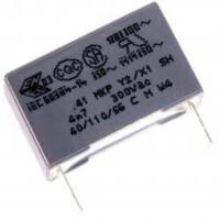 R413I222000M1M CAP.POL.22nF 300VAC 15MM 20% Y2 110C MKP KEMET - 1