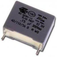 R463N333000N0M CAP.POL.330nF 300VAC 22.5MM 20% X2 110C MKP KEMET - 1