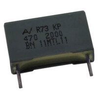 R73UI0470SE03J CAP.470pF 2000VDC 5% KEMET - 1