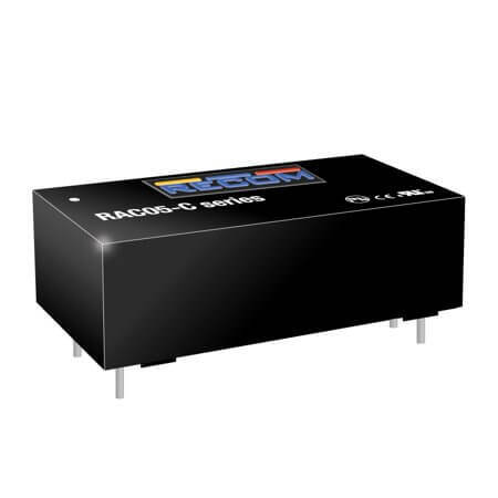RAC05-05SC AC/DC CONV 5W 80-264VAC 5VDC 1A - 1
