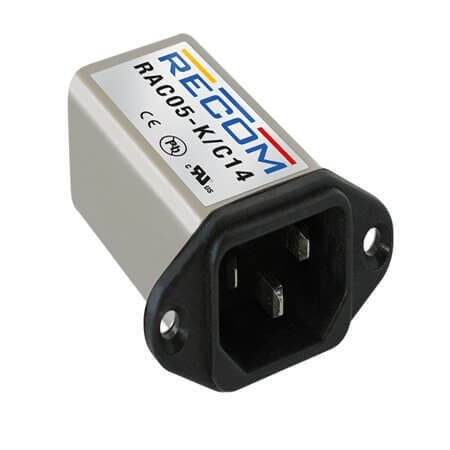 RAC05-05SK/C14 AC/DC CONV 5W 85-264VAC 5VDC 1A - 1