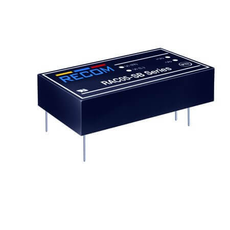 RAC05-24SB AC/DC CONV 5W 90-264VAC 24VDC 230mA - 1