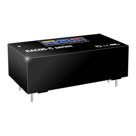 RAC06-12SC AC/DC CONV 6W 80-264VAC 12VDC 500mA - 1