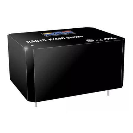RAC15-12SK/480 AC/DC CONV 15W 85-528VAC 12VDC 1.25A DIP4 - 1