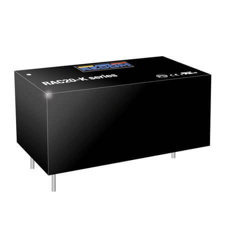 RAC20-15DK AC/DC CONV 20W 85-264VAC +/-15VDC 670mA - 1
