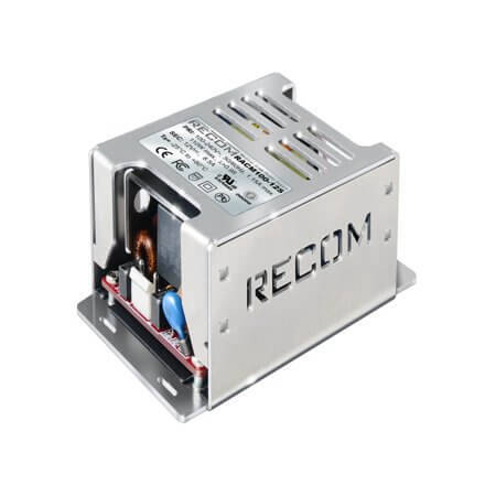 RACM100-48S AC/DC CONV 100W 85-264VAC 48VDC 2.09A Enclosed - 1