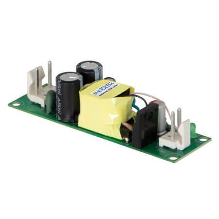 RACM15E-15SK/OF AC/DC CONV 15W 80-275VAC 15VDC 1A Open Frame - 1
