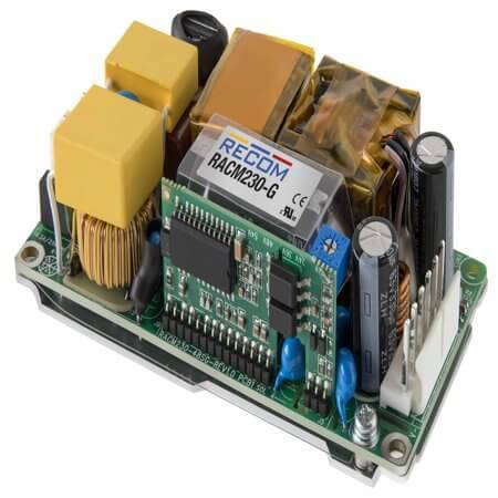 RACM230-54SG AC/DC CONV 230W 80-264VAC 54VDC 4.26A Op Fr - 1