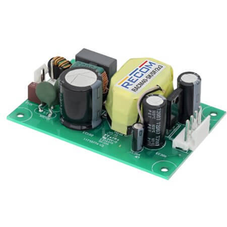 RACM40-48SK/OF/2x3 AC/DC CONV 40W 80-264VAC 48VDC 833mA - 1