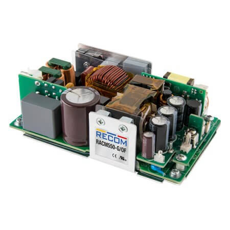 RACM550-48SG/OF AC/DC CONV 550W 80-264VAC 48VDC 11.46A Open Frame - 1