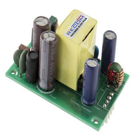 RACM60-24SK/OF/PCB-T AC/DC CONV 60W 80-264VAC 24VDC 2.5A Open Frame - 1