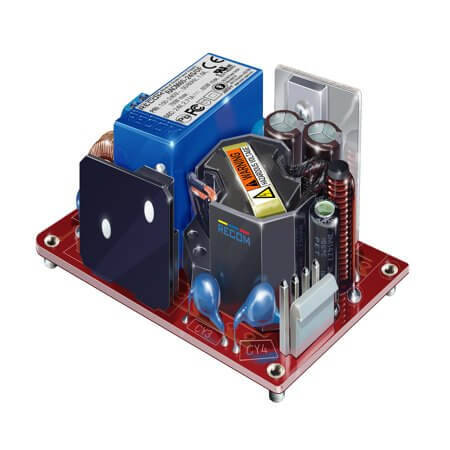 RACM65-15S/OF AC/DC CONV 65W 85-264VAC 15VDC 4.33A Op Fr - 1