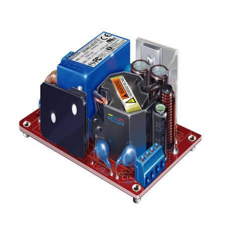RACM65-24S/OF-ST AC/DC CONV 65W 85-264VAC 24VDC 2.71A Op Fr - 1