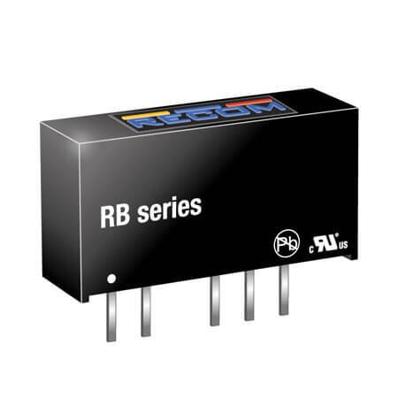 RB-1509D/HP DC/DC CONV 1W 15VDC +/-9VDC +/-56mA SIP7 - 1