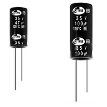 RB1E477M10020PA CAP.EL.470uF 25V 10x20 5MM 125C TB SAMWHA - 1