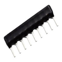 RBA09331J RES.NETWORK 330 Ohms 5% 1/8W SIP8+1 THT - 1