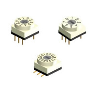 RBM2-10RAVR SWITCH ROTARY 150mA 24VDC 3x2 10 Pos. SMT - 1