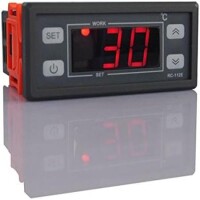 RC-112E 220V 10A Digital LCD Thermostat Regulator Temperature Controller With 2M Cable - 1