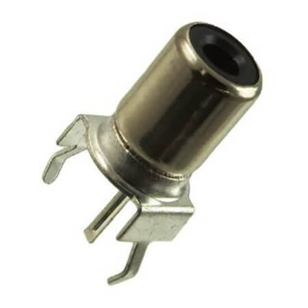 RCJ-021 CONNECTOR PHONO (RCA) JACK METAL VERT FEMALE - 1