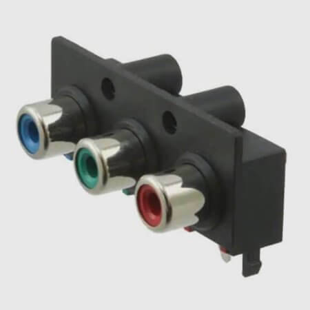 RCJ-32265 CONNECTOR RCA JACK MONO 3.2MM R/A CUI - 1