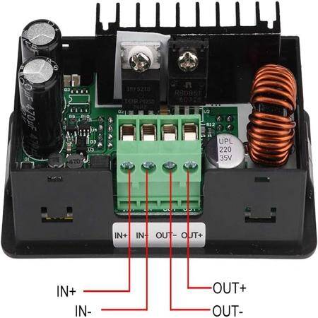 RD DPS5005 Communication Constant DC-DC Voltage Current Step-Down Power Supply Module Buck Voltage Converter Voltmeter 50V 5A - 2