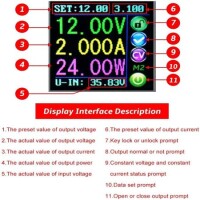 RD DPS5005 Communication Constant DC-DC Voltage Current Step-Down Power Supply Module Buck Voltage Converter Voltmeter 50V 5A - 6