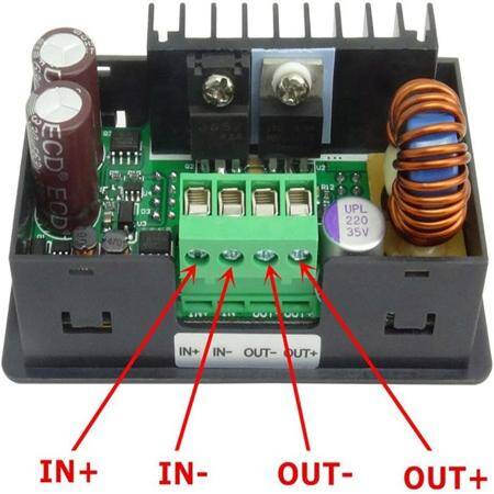 RD DPS8005 Programmable Constant Voltage Current Step-Down Power Supply Module Voltmeter Ammeter Buck Converter 80V 5A - 4