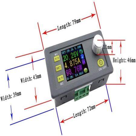 RD DPS8005 Programmable Constant Voltage Current Step-Down Power Supply Module Voltmeter Ammeter Buck Converter 80V 5A - 5