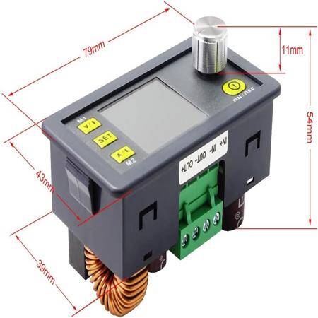 RD DPS8005 Programmable Constant Voltage Current Step-Down Power Supply Module Voltmeter Ammeter Buck Converter 80V 5A With USB Communication Board + BlueTooth Board - 5