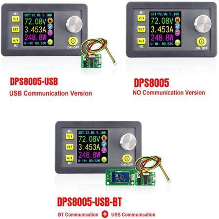 RD DPS8005 Programmable Constant Voltage Current Step-Down Power Supply Module Voltmeter Ammeter Buck Converter 80V 5A With USB Communication Board + BlueTooth Board - 6
