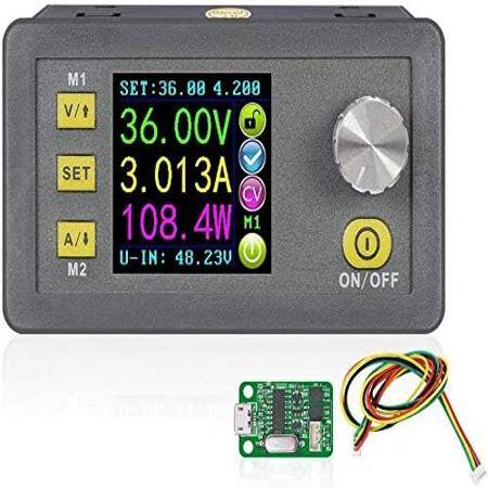 RD DPS8005 Programmable Constant Voltage Current Step-Down Power Supply Module Voltmeter Ammeter Buck Converter 80V 5A With USB Communication Board - 1