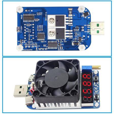 RD HD25 Tetikleyici QC2.0 QC3-0 Elektronik USB Yük Direnci Deşarj Akü Testi Ayarlanabilir Akım Gerilimi 4A 25W - 4
