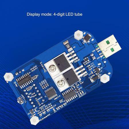 RD HD25 Tetikleyici QC2.0 QC3-0 Elektronik USB Yük Direnci Deşarj Akü Testi Ayarlanabilir Akım Gerilimi 4A 25W - 5