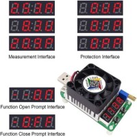 RD LD25 USB Arayüzü Elektronik Yük Direnci Deşarj Akü Testi LED Ekran Fan Ayarlanabilir Akım Gerilimi 4A 25W - 2