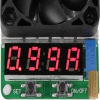 RD LD35 USB Arayüzü Elektronik Yük Direnci Deşarj Akü Testi LED Ekran Fan Ayarlanabilir Akım Gerilimi 5A 35W - 4