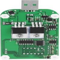 RD LD35 USB Arayüzü Elektronik Yük Direnci Deşarj Akü Testi LED Ekran Fan Ayarlanabilir Akım Gerilimi 5A 35W - 5