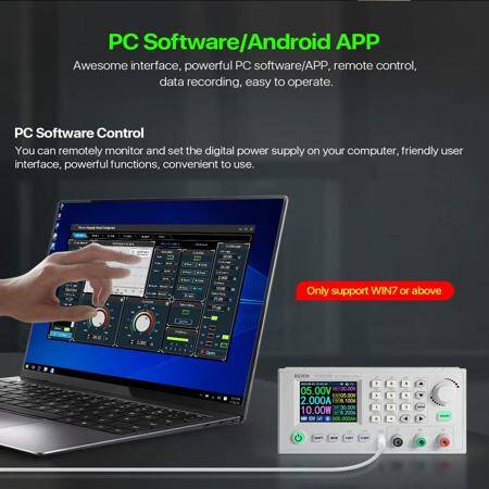 RD RD6006-W USB WiFi DC-DC Voltage Current Step-Down Power Supply Module Buck Adjustable Converter Multimeter 60V 6A With Wifi - 4
