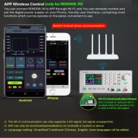 RD RD6006-W USB WiFi DC-DC Voltage Current Step-Down Power Supply Module Buck Adjustable Converter Multimeter 60V 6A With Wifi - 5