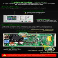 RD RD6006-W USB WiFi DC-DC Voltage Current Step-Down Power Supply Module Buck Adjustable Converter Multimeter 60V 6A With Wifi - 7