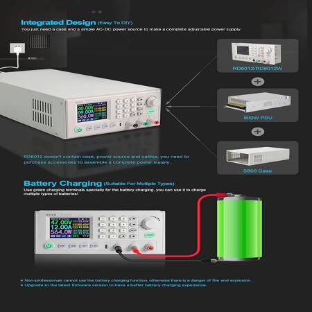 RD RD6012 USB WiFi DC To DC Voltage Step Down Power Supply Module Buck Converter Voltmeter Multimeter 60V 12A Without Wifi - 3