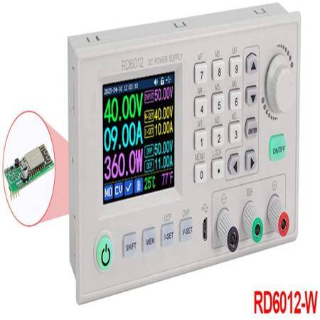 RD RD6012-W USB WiFi DC To DC Voltage Step Down Power Supply Module Buck Converter Voltmeter Multimeter 60V 12A With Wifi - 6