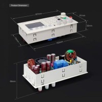RD RD6018 USB WiFi DC DC Adım Aşağı Güç Kaynağı Modülü Buck Dönüştürücü Multimetre 60V 18A Ve 800W AC Wifi Hariç DC PSU'ya - 7