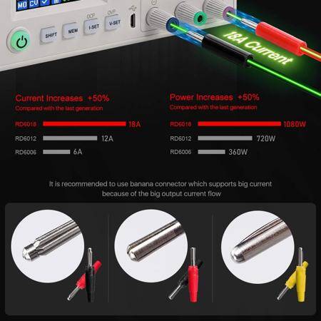 RD RD6018 USB WiFi DC To DC Step Down Power Supply Module Buck Converter Multimeter 60V 18A And 800W AC To DC PSU Without Wifi - 8