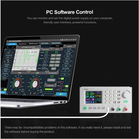 RD RD6018 USB WiFi DC To DC Step Down Power Supply Module Buck Converter Multimeter 60V 18A And 800W AC To DC PSU Without Wifi - 9