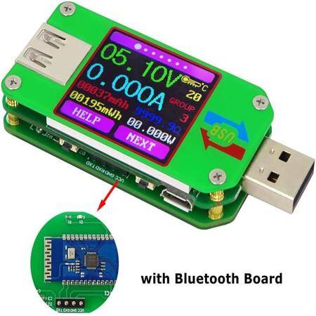 RD UM24C APP USB 2.0 LCD Display Voltmeter Ammeter Battery Charge Voltage Current Meter Multimeter Cable Measure Tester With Communication Version - 3