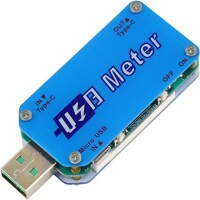 RD UM25 APP USB 2.0 Tip-C LCD Voltmetre Ampermetre Gerilim Akım Ölçer Pil Şarjı USB Test Cihazı İletişim Sürümü Olmadan - 6